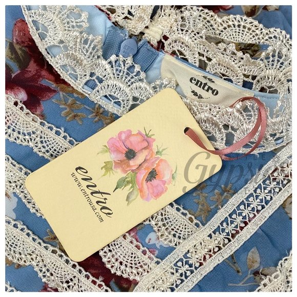 Entro Old Country Roses Farmhouse Mini Dress - Picture 13 of 16